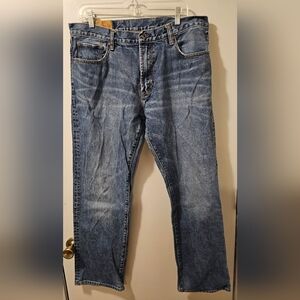 Gap 1969 Standard Jeans Men's Size 36x32 Blue Straight Leg